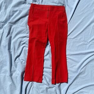 Red orange Ann Taylor pants